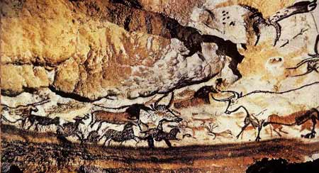 когда вам показывают изображения пещеры Ласко, никогда не следует быть уверенными в том, что вам показывают оригинал. Чтобы избежать разрушительного действия туризма, точная копия была построена рядом - для посетителей